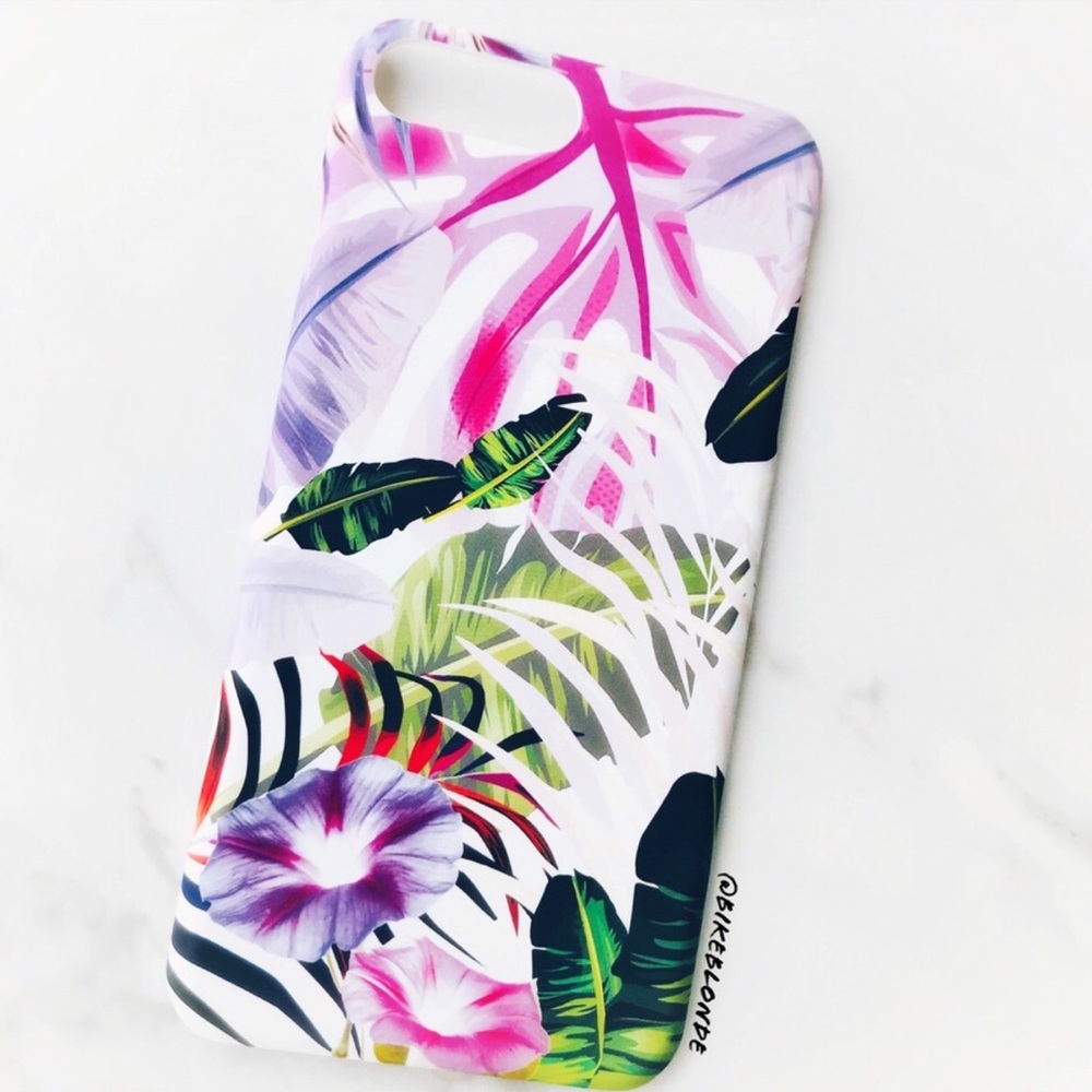 LAST 1! iPhone 7+/8+ Floral Phone Case - Picture 2 of 2